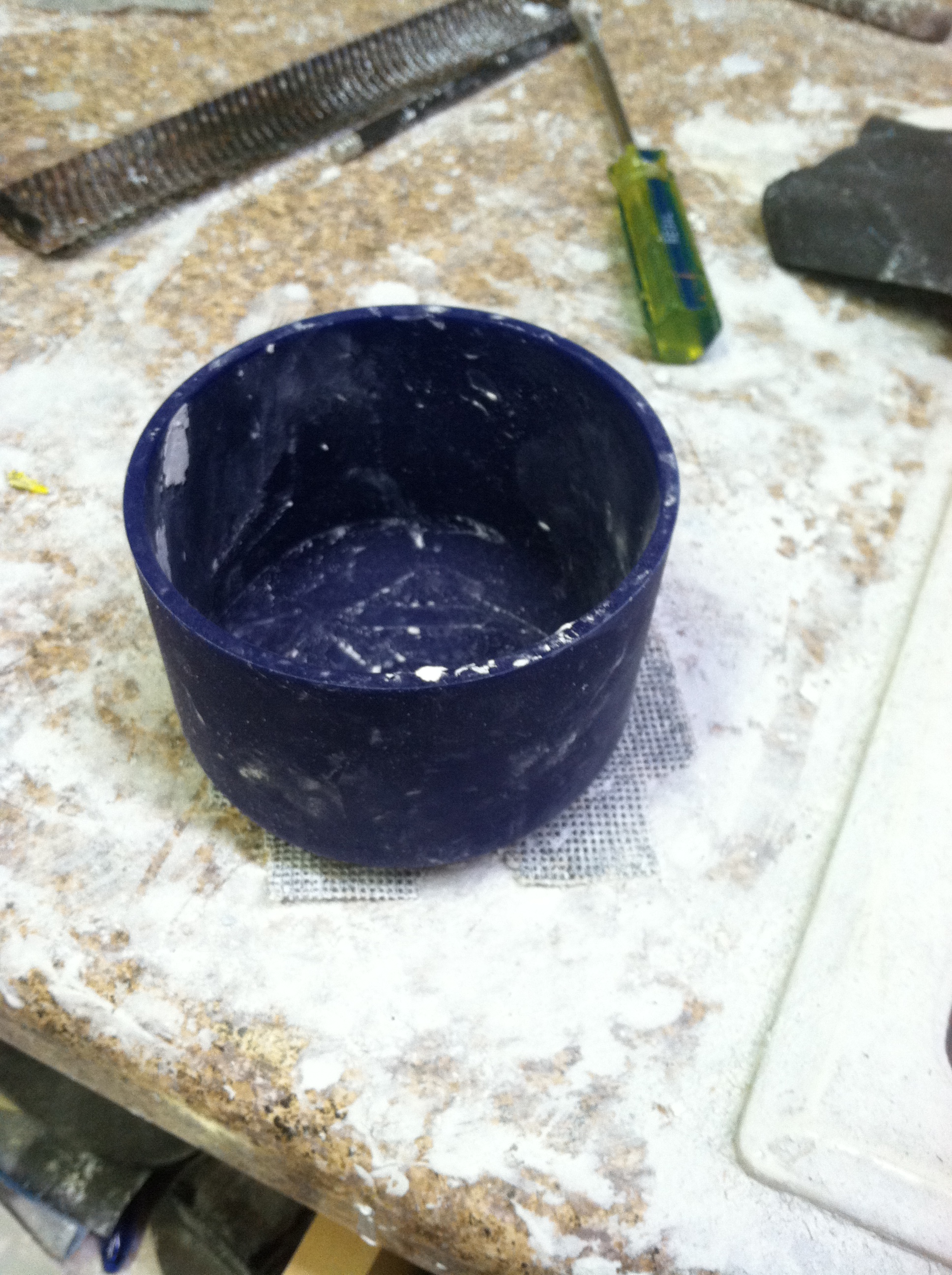 Review: Silicone mixing bowl for plaster from Coyote Design